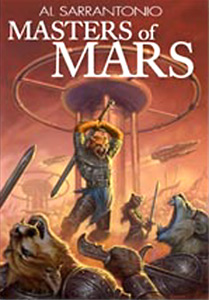 Cover of MASTERS OF MARS, by Al Sarrantonio