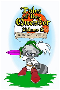 Cover of TALES OF THE QUESTOR Vol 2 (color), by Ralph J. Hayes Jr.